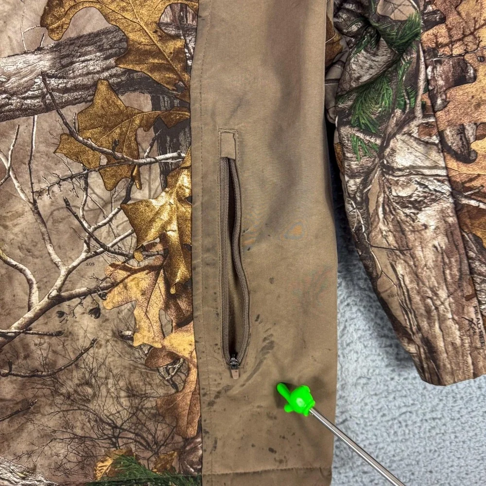 RedHead Jacket Mens 2XL Brown Realtree Xtra Camo Softshell Hunting Workwear Camp
